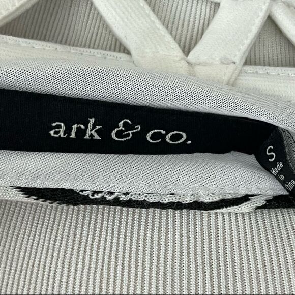 Ark & Co Black and White Bodycon Cutout Dress S - Picture 6 of 6